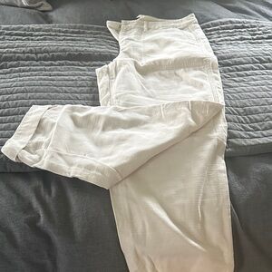 J. Crew Off-White Trousers
